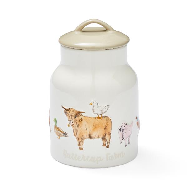 Buttercup Farm Ceramic Large Canister