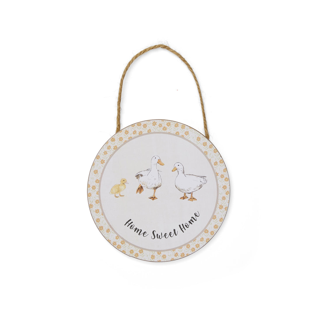 Buttercup Farm "Home Sweet Home" Round Plaque