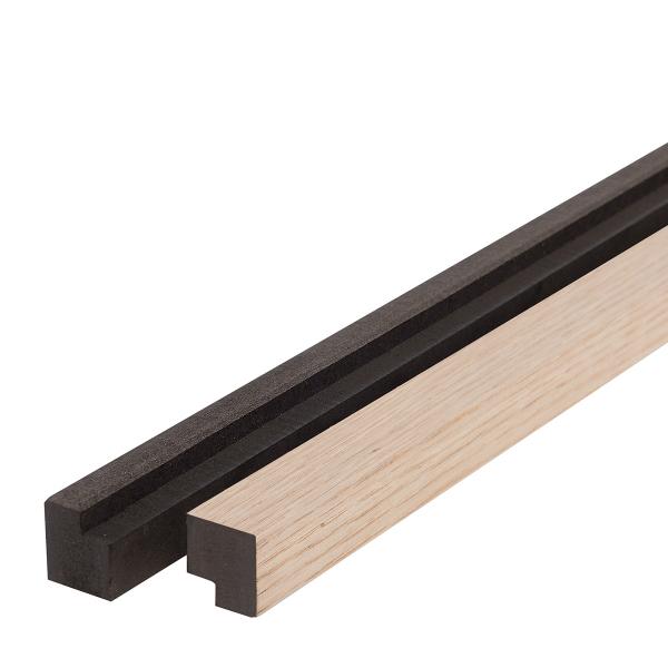 Fibrotech Completions Trims 3M x 25mm x 22mm x 2 Pieces Light Oak
