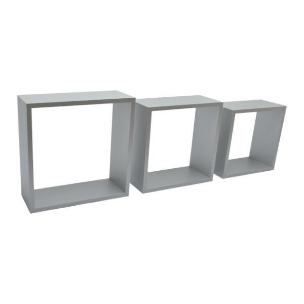 Duraline Triple Cube 30cm, 27cm, 24cm Grey