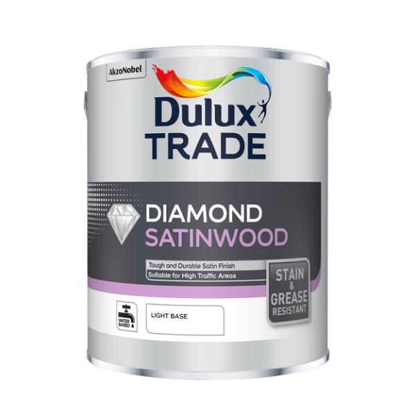 Dulux Trade Diamond Satinwood Light Base 2.5L