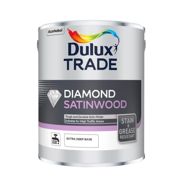Dulux Trade Diamond Satinwood Extra Deep Base 2.5L
