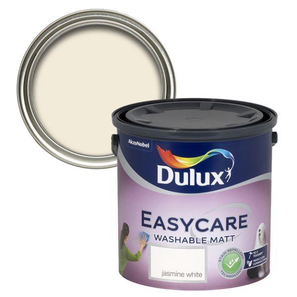 Dulux Easycare Matt Jasmine White 2.5L
