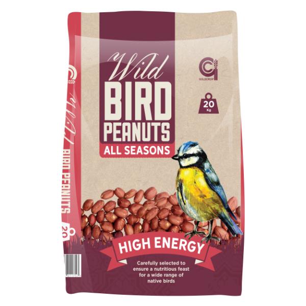 Goldcrop Wild Bird Peanuts 20kgs