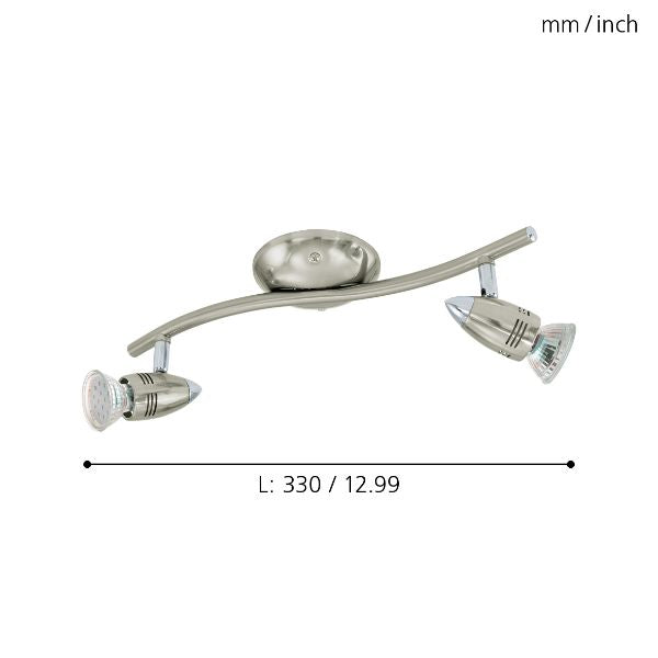 MAGNUM 2 LED Spot Light Nickel/Chrome