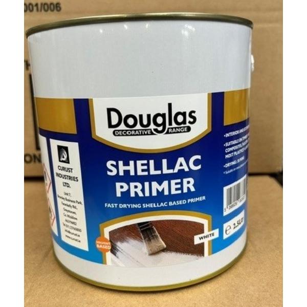 Douglas Shellac Based Primer 2.5L