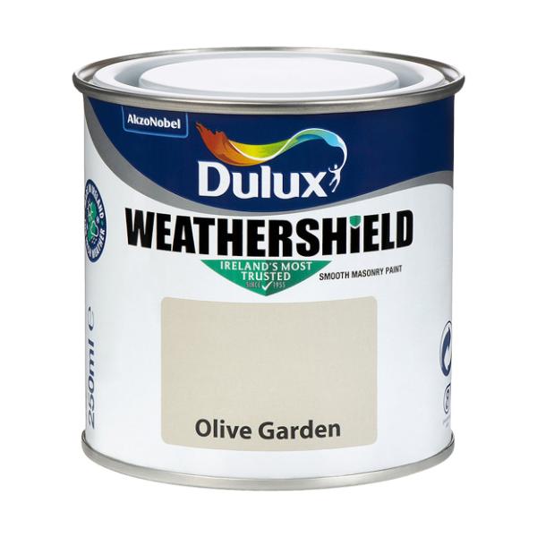 Dulux Weathershield Smooth Masonry Olive Garden 250ml
