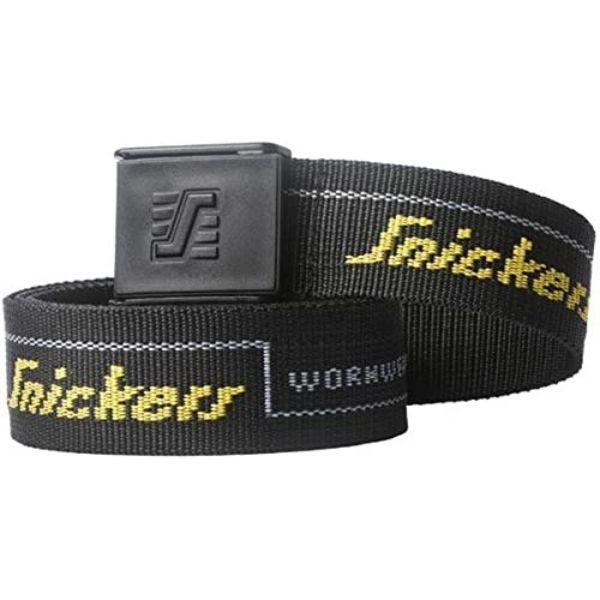 Snickers Logo Belt Steel Grey/Grey 9004