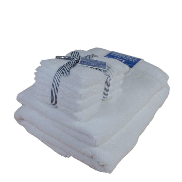 Atlantic Linen Bath Towel White
