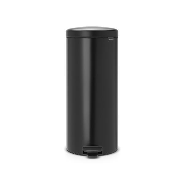 Brabantia NewIcon Pedal Bin Plastic Bucket 30L Black