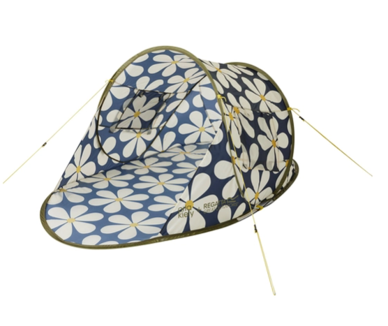 orla kiely tent Regatta Orla Kiely Popup Beach Tent Daisy Black – Co-Op Superstores
