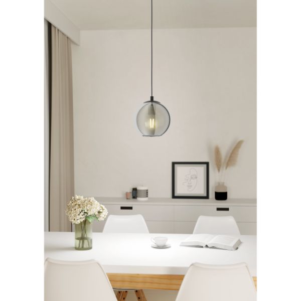 ARISCANI Pendant Light Black/ Black transparent