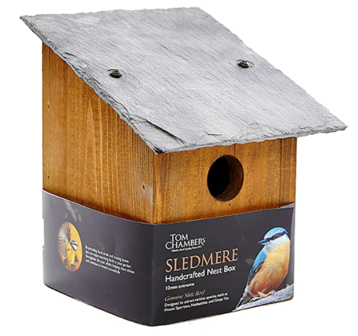 Tom Chambers Sledmere Nest Box 32Mm EntranceFSC Certified