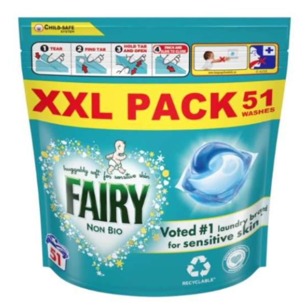 Fairy Non-Bio Pods 51 Wash
