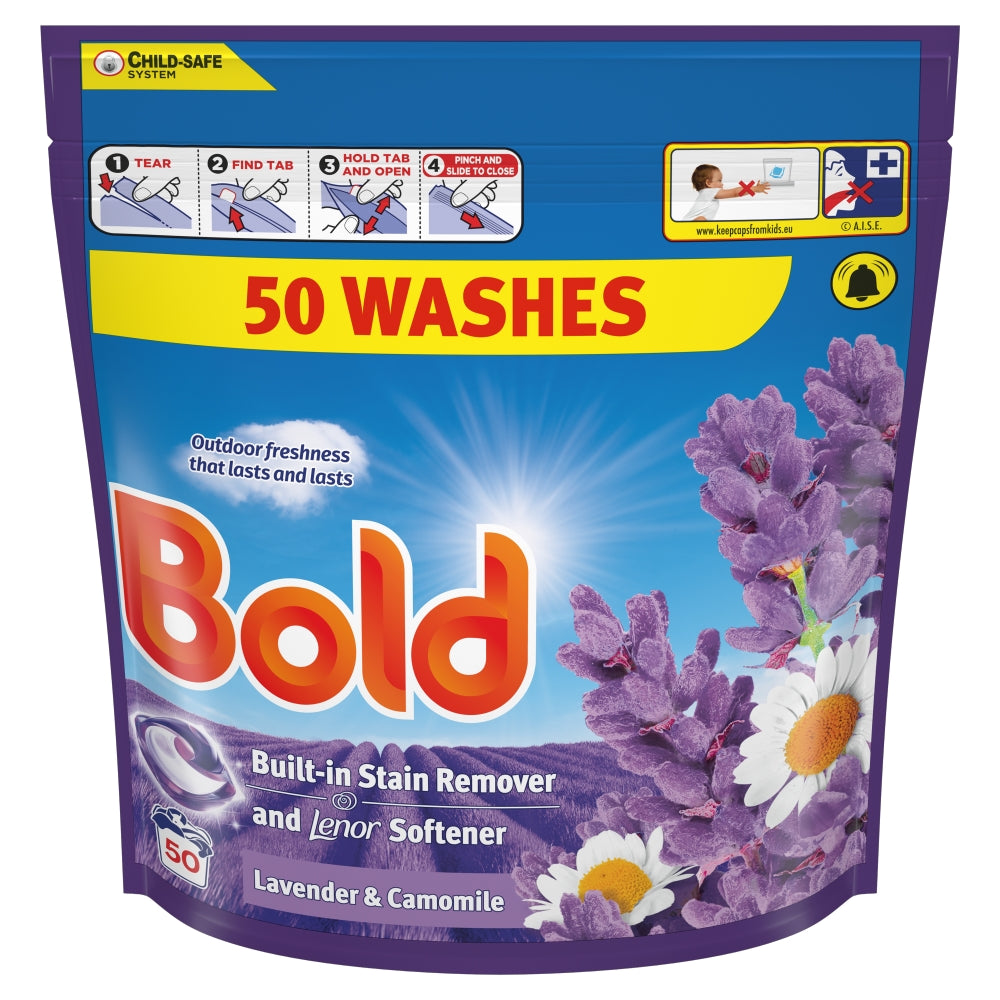 Bold Lavender & Chamomile Pods 50 Washes