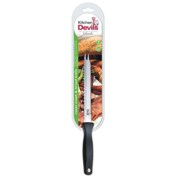 Kitchen Devil Lifestyle Roast Meat & Bread Knife