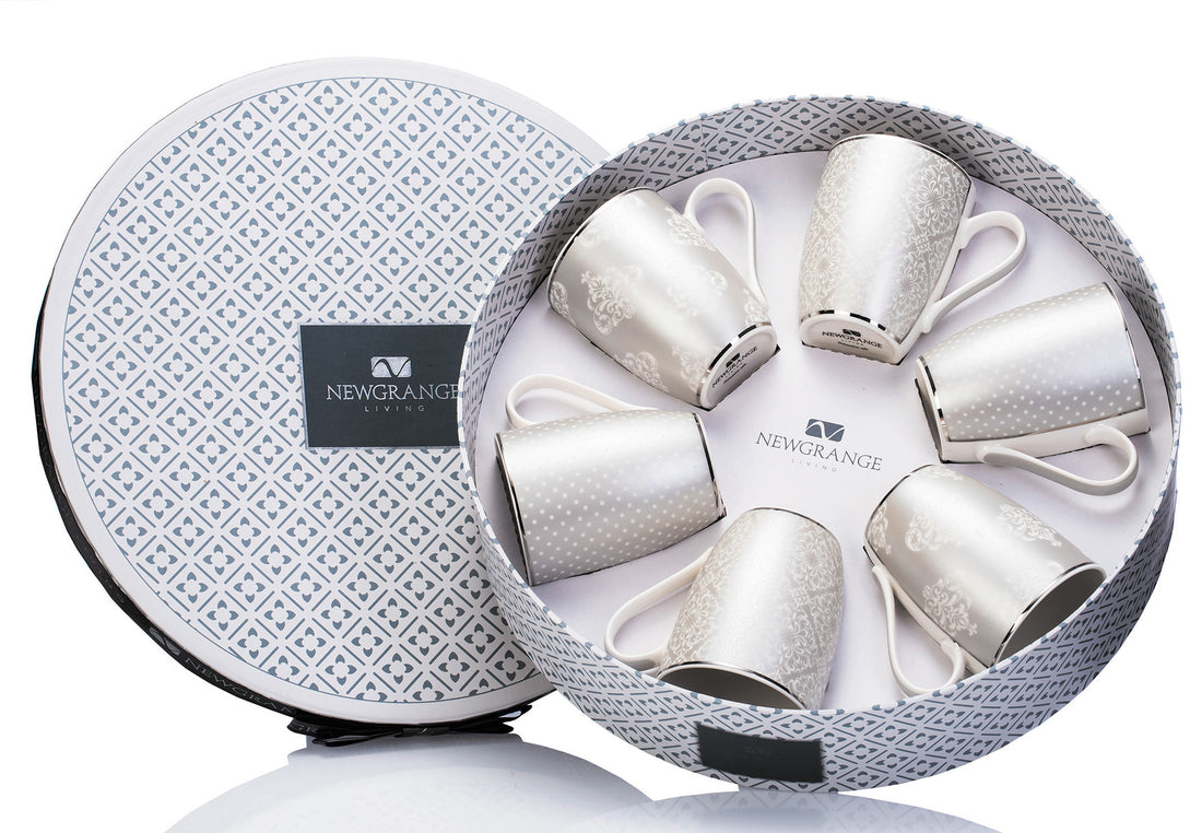 Newgrange Karla Bone China Mugs Set 6