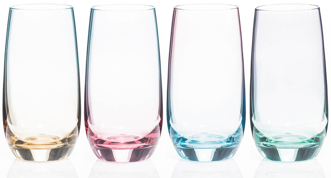 Newgrange Two Tone Lustre Hiball Set 4, 510cc