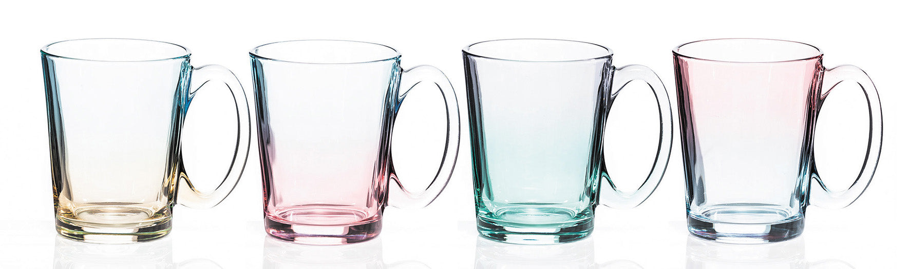 Newgrange Two Tone Lustre Mug Set 4, 315cc
