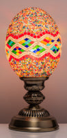 The Grange Collection Mosaic Table Lamp 16x16x36cm