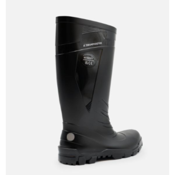 Swampmaster Titan S5 Safety PVC Wellington Black