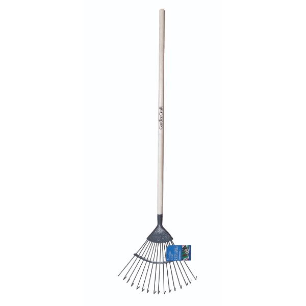 Gardencraft Carbon Steel Lawn Leaf Rake