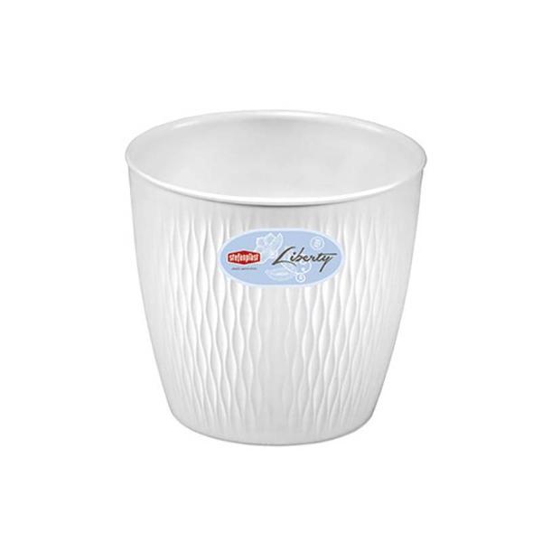 Liberty Pot Round 16cm White