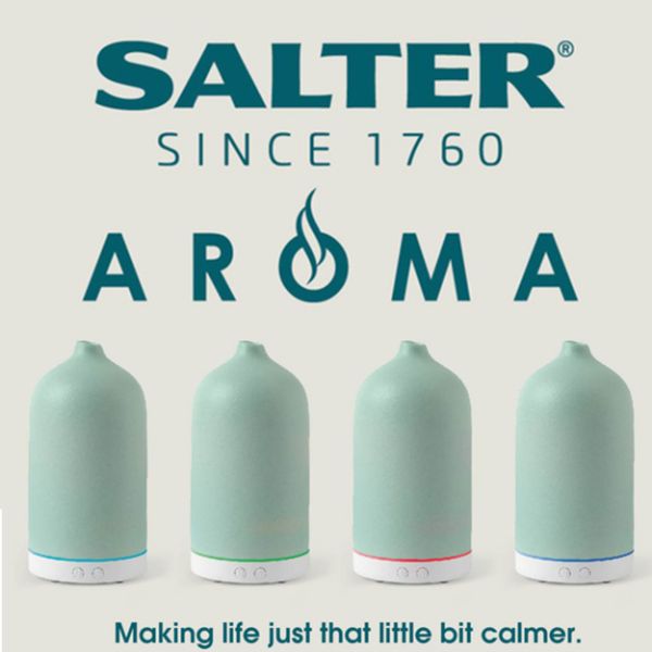 Salter 80Ml Ceramic Diffuser - Blue