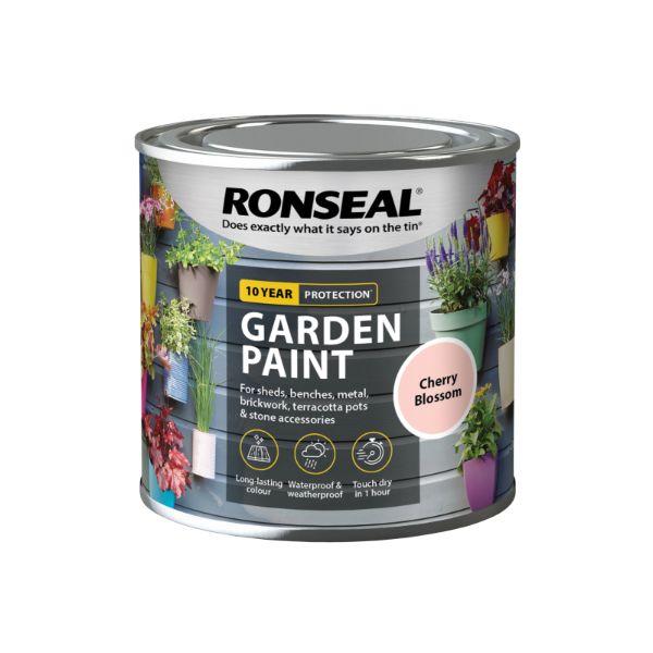 Ronseal Garden Paint Cherry Blossom - 250Ml