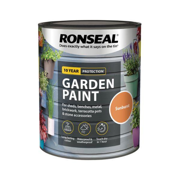 Ronseal Garden Paint Sunburst - 750Ml