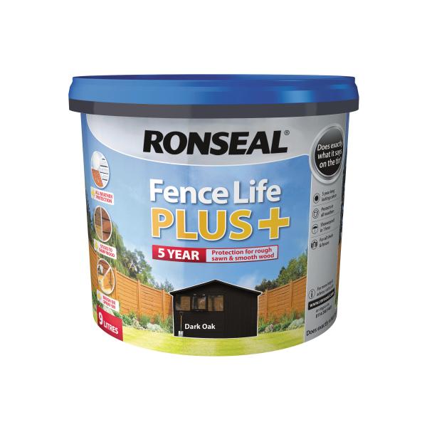 Fencelife Plus+ 9L Dark Oak