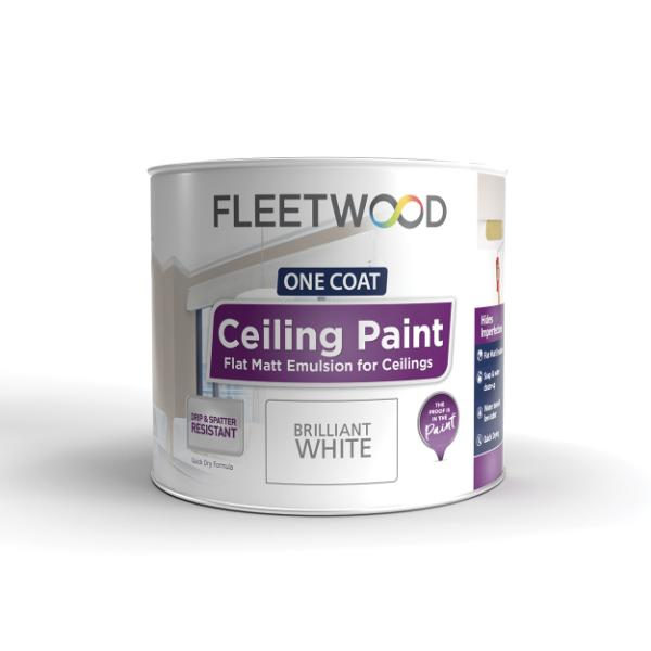 Fleetwood Ceiling Paint White 2.5L