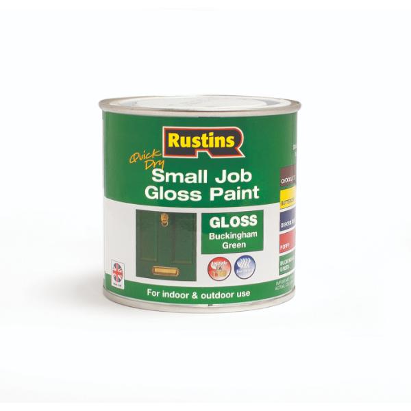 Rustins Small Job Buckingham green Gloss Quick/Dry 250ml