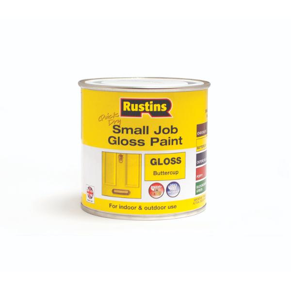 Rustins Small Jobs Buttercup Gloss Quick/ Dry 250ml