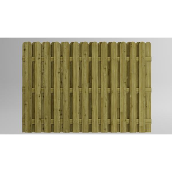 Hit & Miss Panel Fencing 6&