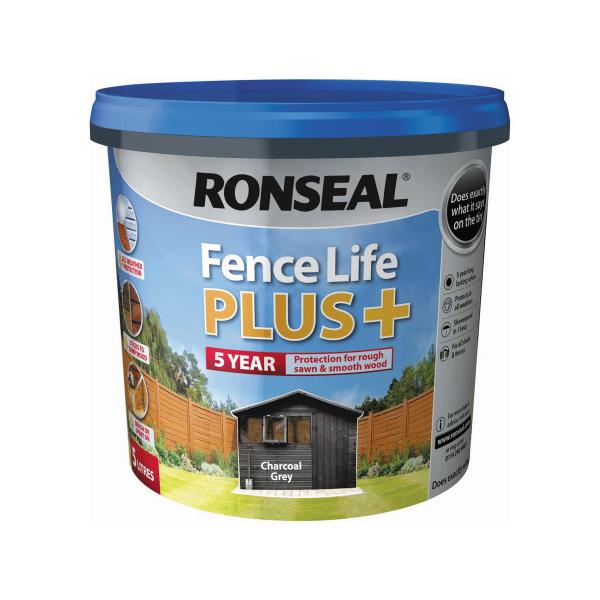 Fence Life Plus 5L Charcoal grey