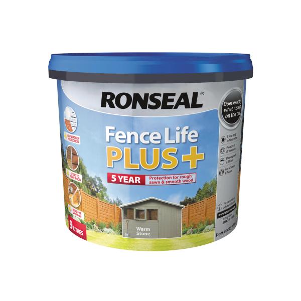Fencelife Plus + 9L Warm Stone
