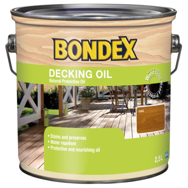 Bondex Decking Oil Oak 2.5L