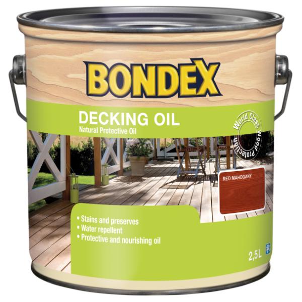 Bondex Decking Oil Red Mahogany 2.5L