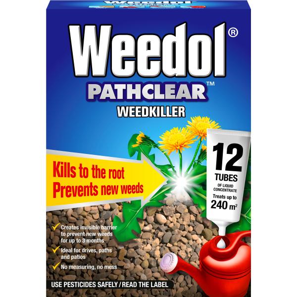 Weedol Pathclear Concentrate Tubes 12-Pack