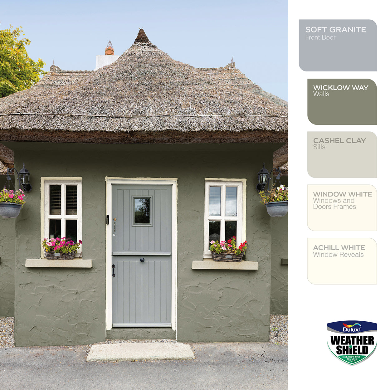 Dulux Weathershield Exterior Satin Soft Granite 2.5L