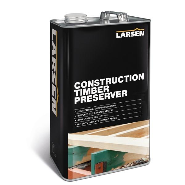 Larsen Construction Timber Preserver Blue/Green Tint 5L