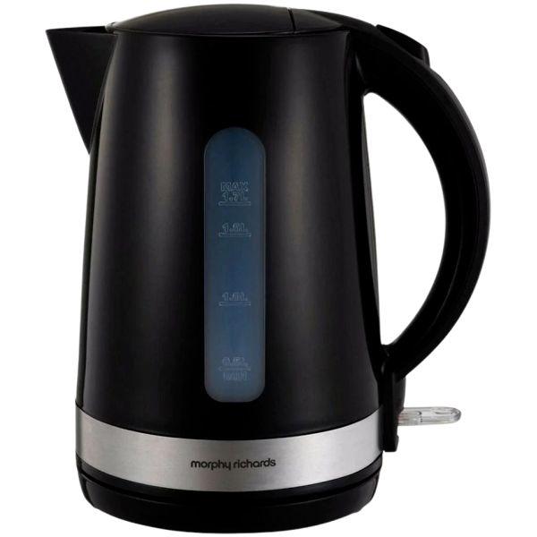 Morphy Richards Premium Plastic Jug Kettle Black