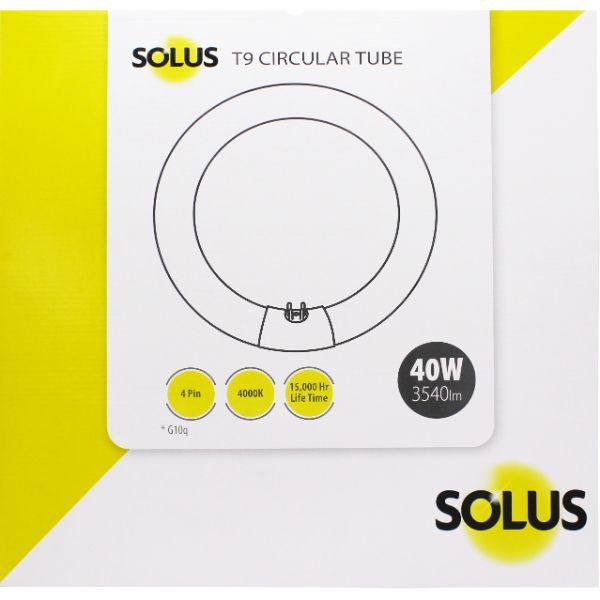 Solus 40W 4 PIN G10q T9 Circular Tube