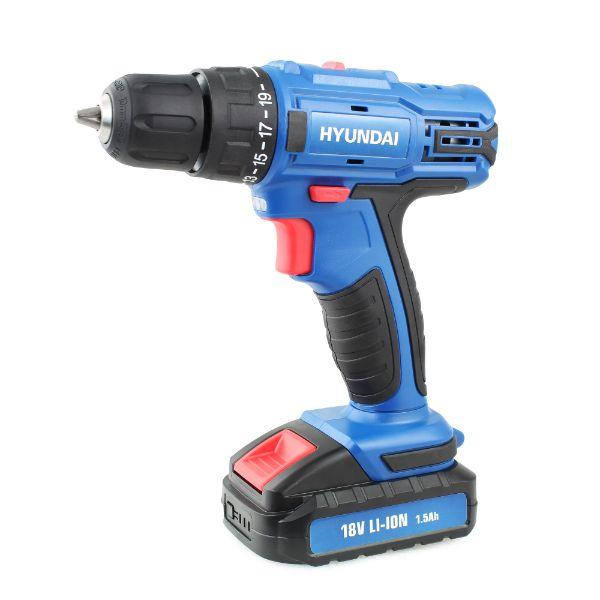 Hyundai 18V Cordless Drill & 89pce Accessory Kit