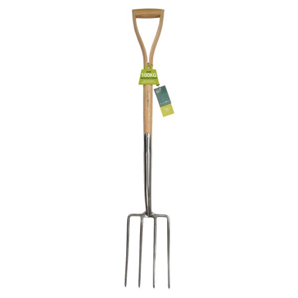 Burgon & Ball RHS Stainless Steel Digging Fork 111cm