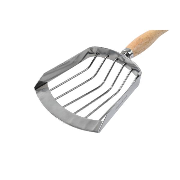 Burgon & Ball RHS Stainless Steel Mid Handled Potato Harvesting Scoop 50cm