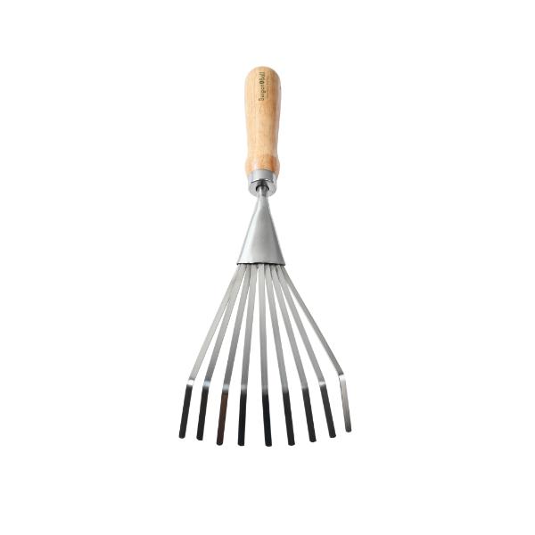 Burgon & Ball RHS Stainless Steel Shrub Rake 35cm