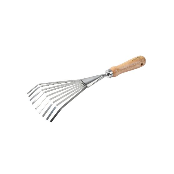 Burgon & Ball RHS Stainless Steel Shrub Rake 35cm