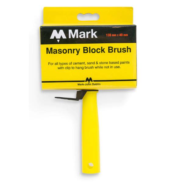 Mark Masonry Block Brush 130Mm X 40Mm